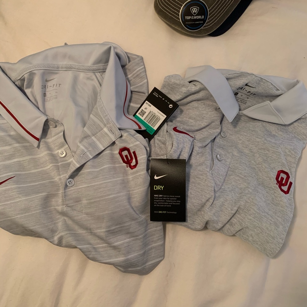 men’s oklahoma gold polo bundle
